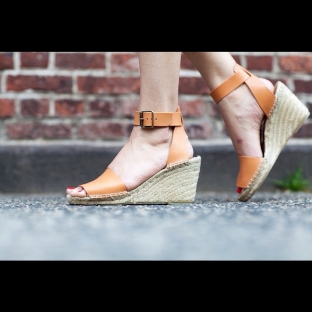 PICON Espadrilles Tan Sandal.‎ Handmade in Spain Sz 8